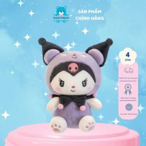 Gấu Bông Kuromi Sanrio Đáng Yêu