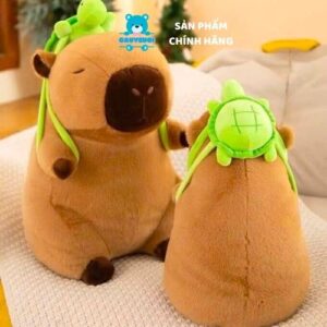 Gấu bông Chuột Lang Nước Nâu Capybara Đeo Cặp- Gấu Yêu Ơi11