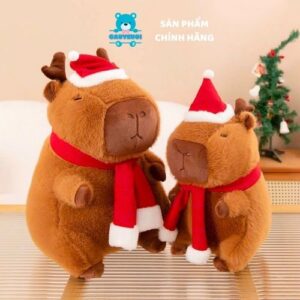 Gấu bông Capy noel - Gấu Yêu Ơi2