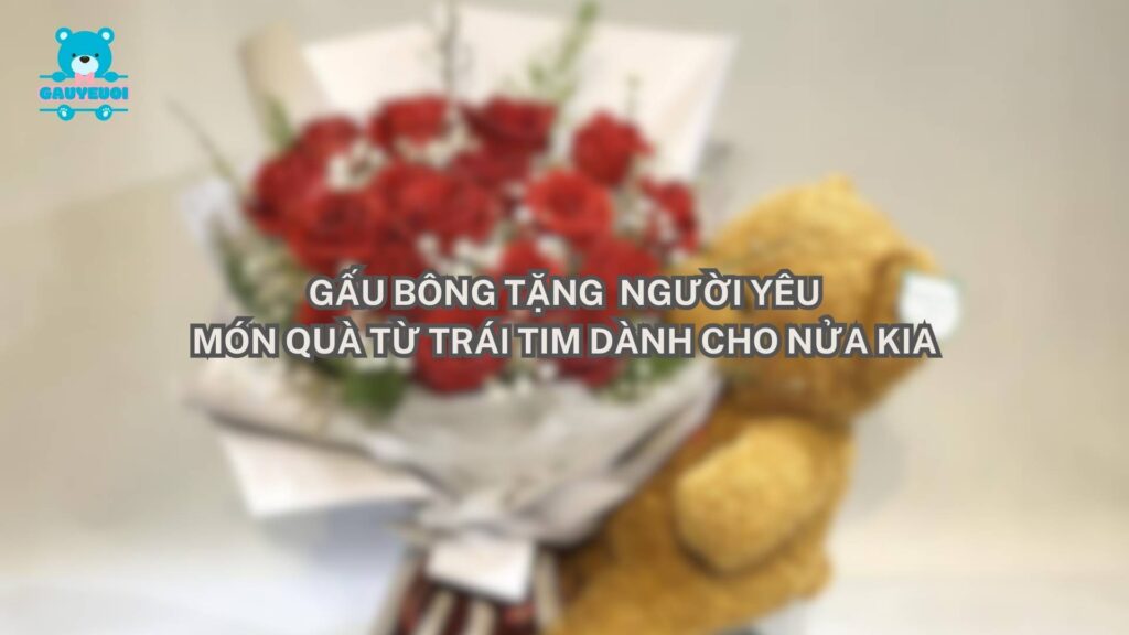 Gấu bông tặng người yêu