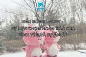 Gấu Bông Loopy - Sự lựa chọn hoàn hảo cho tình yêu và sự ấm áp